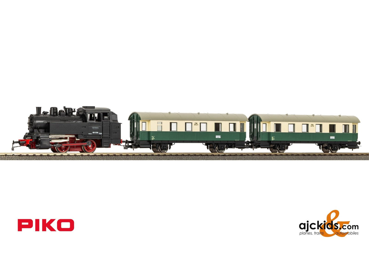 Piko 57035 NS/VSM Start Set BR80 + 2 Coaches VI