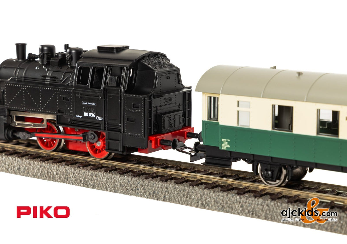 Piko 57035 NS/VSM Start Set BR80 + 2 Coaches VI