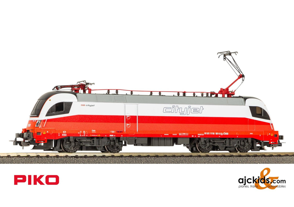 Piko 57408 Taurus Electric Locomotive City Jet OBB VI