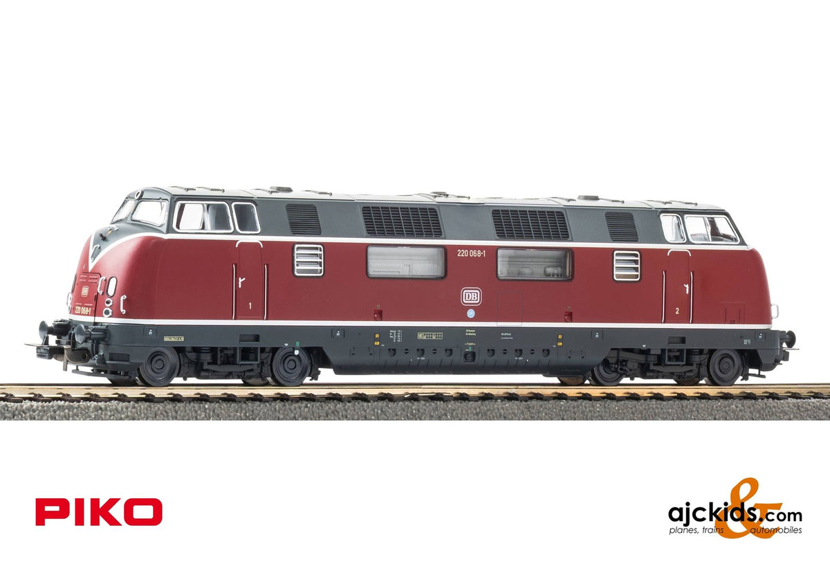Piko 59728 BR 220 Diesel Locomotive red DB IV Sound