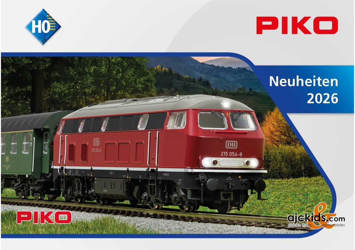 Piko 99526 HO New Items Flyer 2026, English