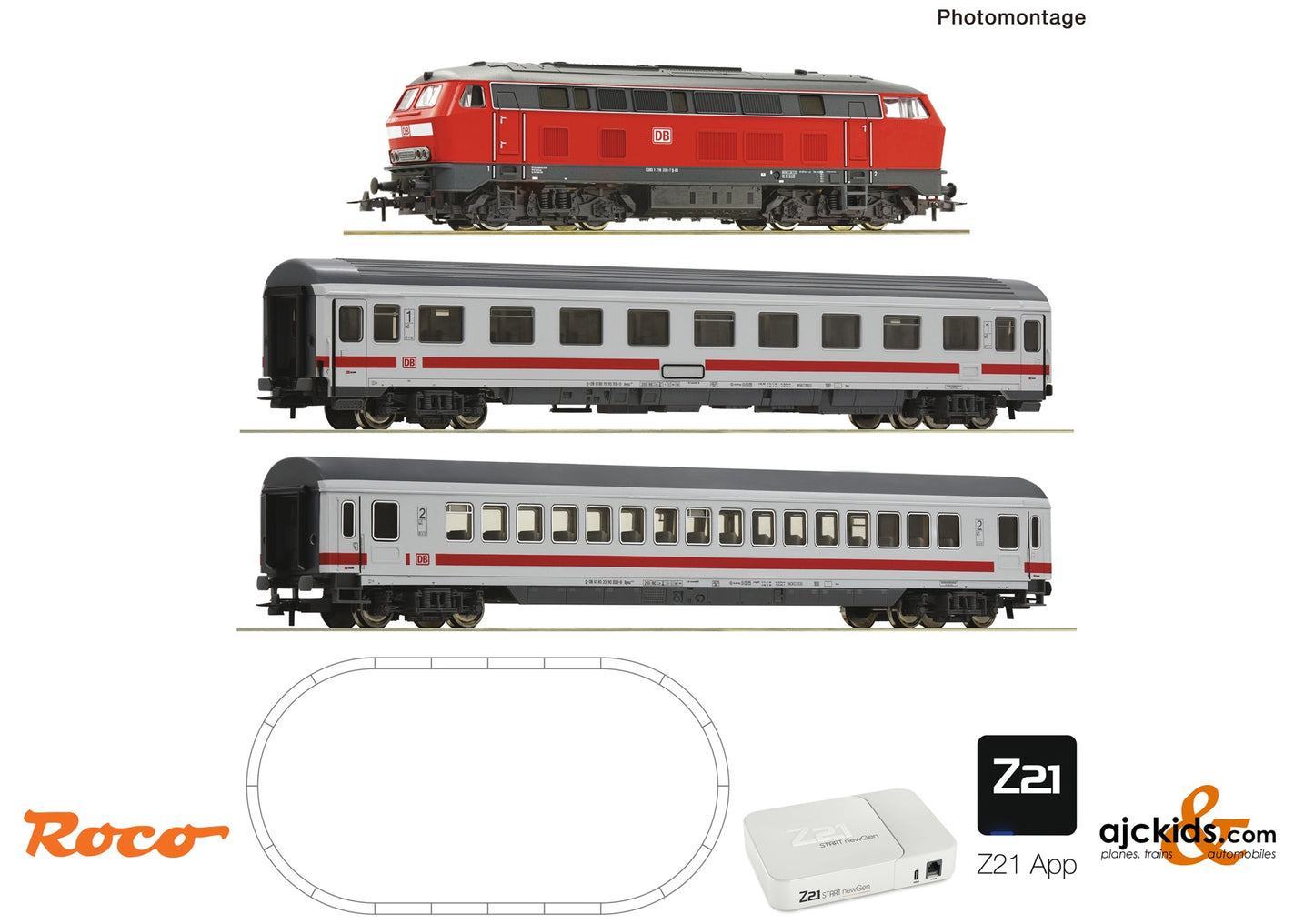 Z21 START set: class 218 GEOLINE