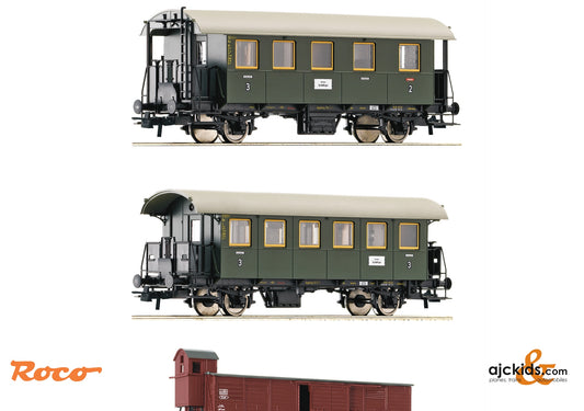 Roco 6200040 - 3-piece set: Passenger train