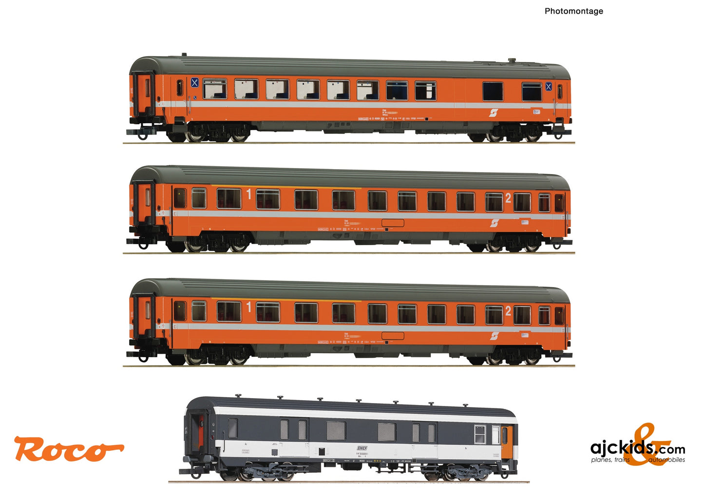 Roco 6200077 4-piece set 1: "Arlberg-Express", ÖBB