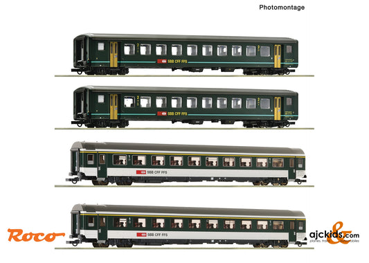 Roco 6200091 4 piece set (2): "IR 1617", SBB