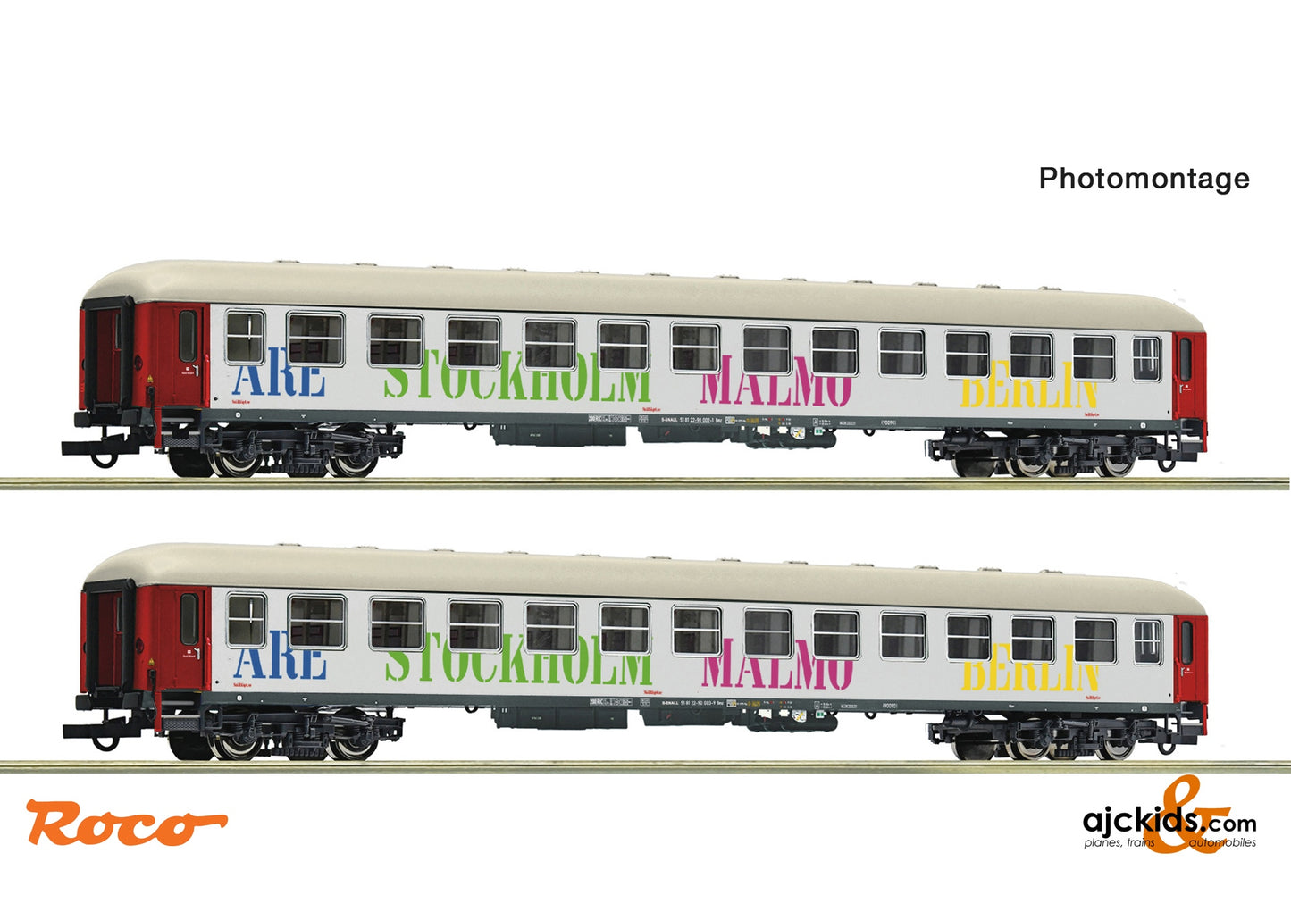 Roco 6200099 2 piece set: Coaches, Snälltåget