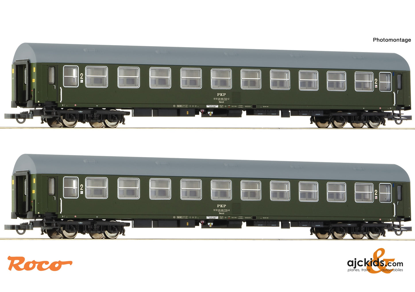 Roco 6200102 - 2-piece set: Passenger coaches