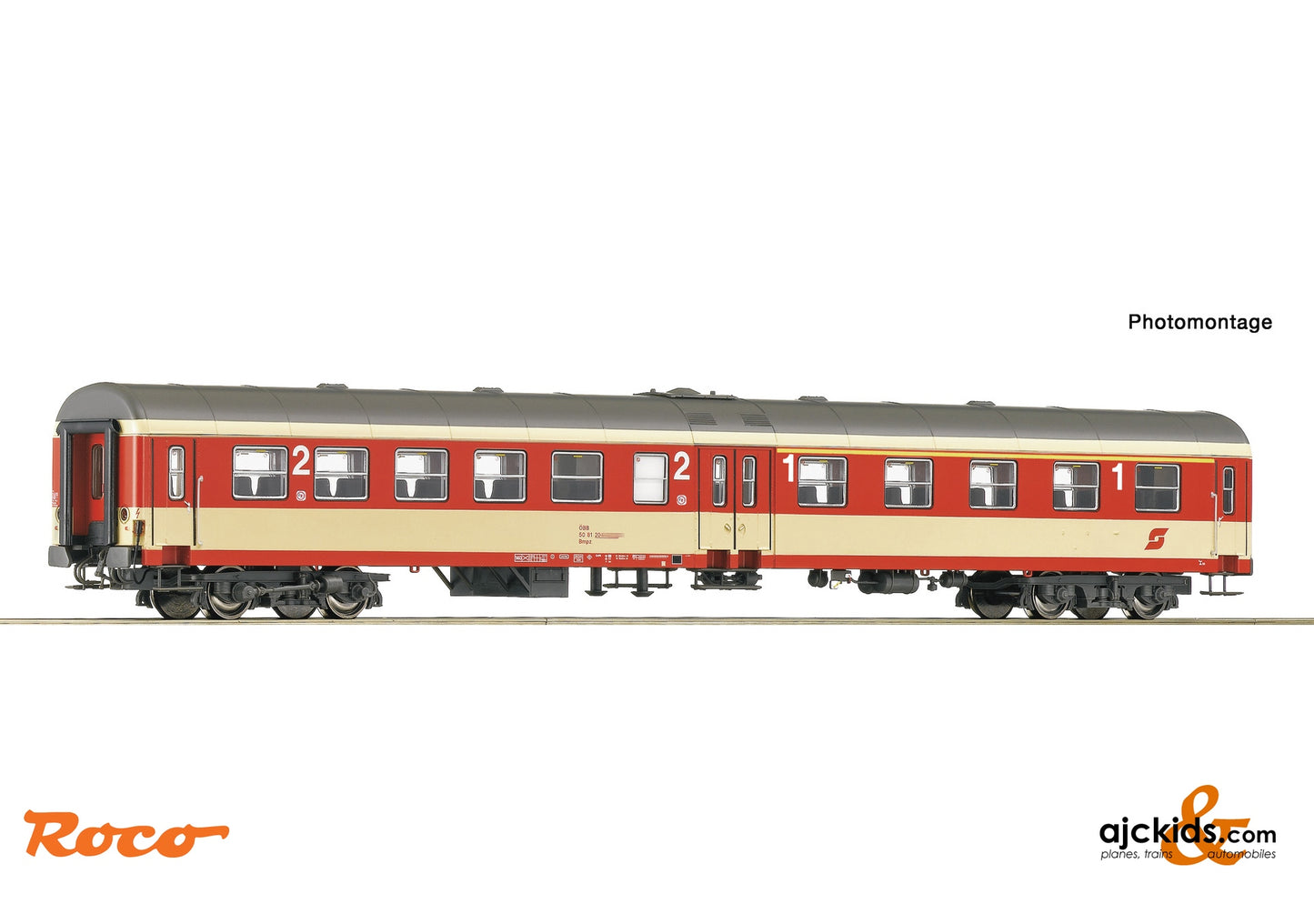 1st/2nd class centre-entry coach, ÖBB