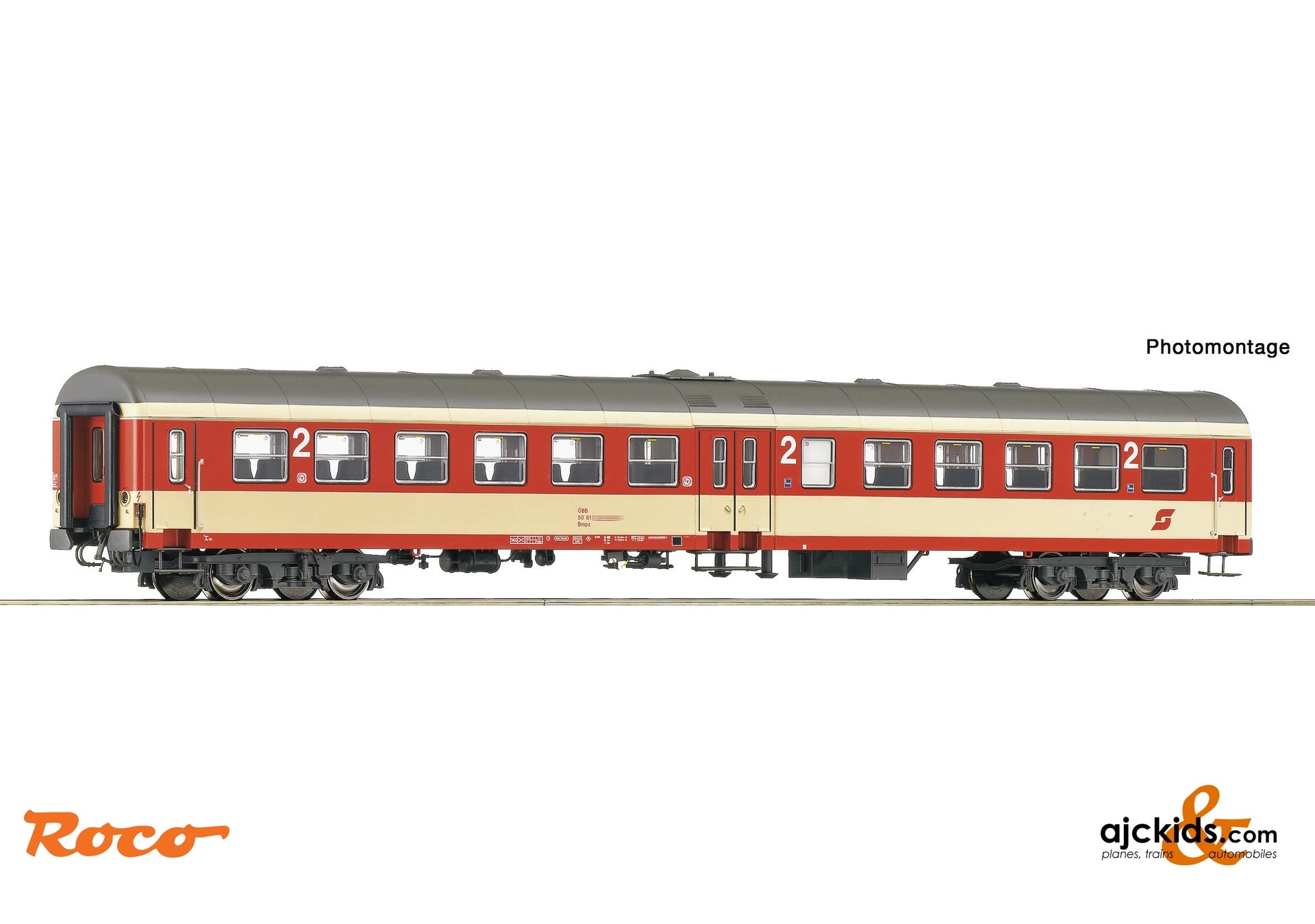 2nd class centre-entry coach, ÖBB