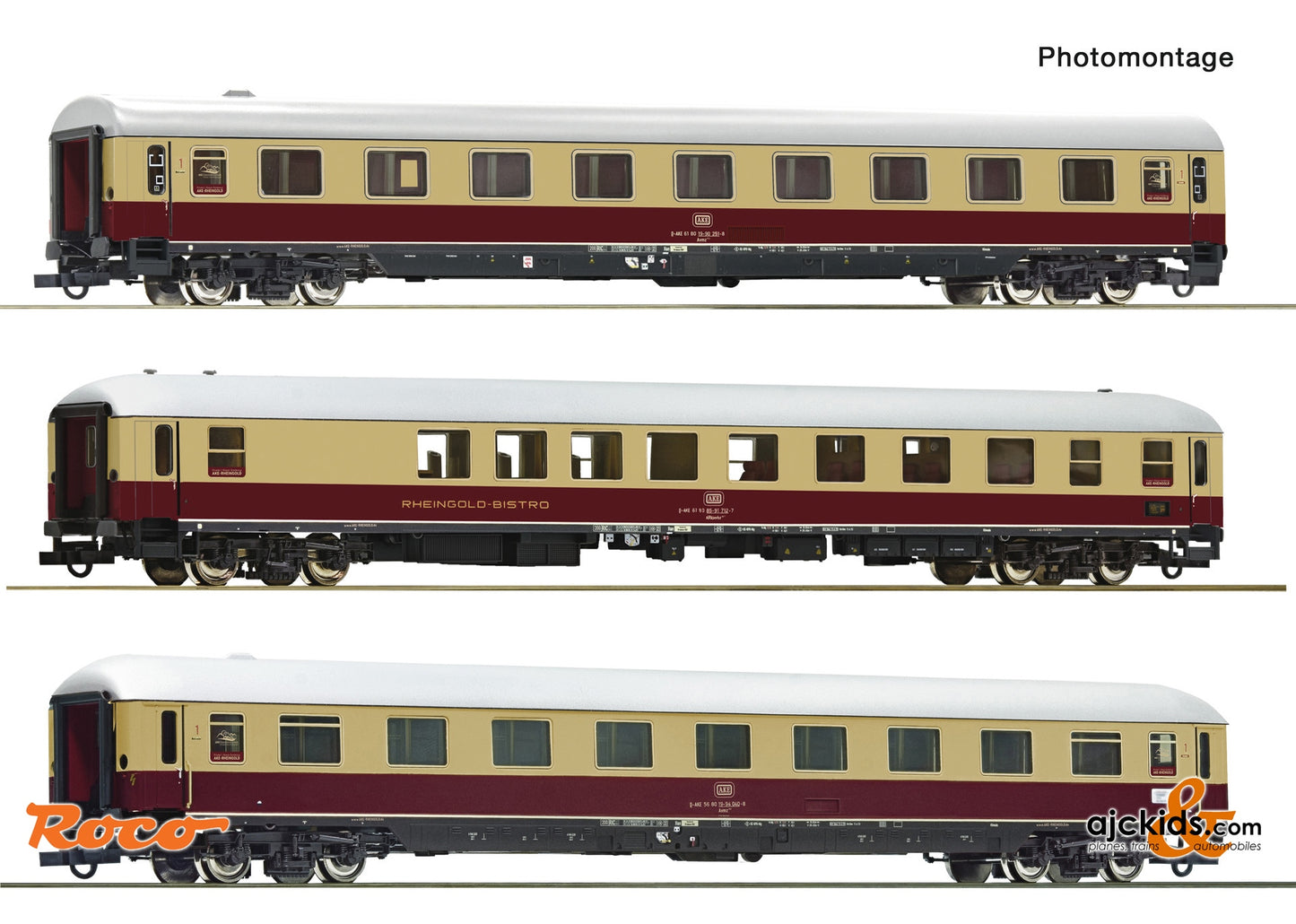 Roco 6200122 3 piece set (3): "Rheingold", AKE