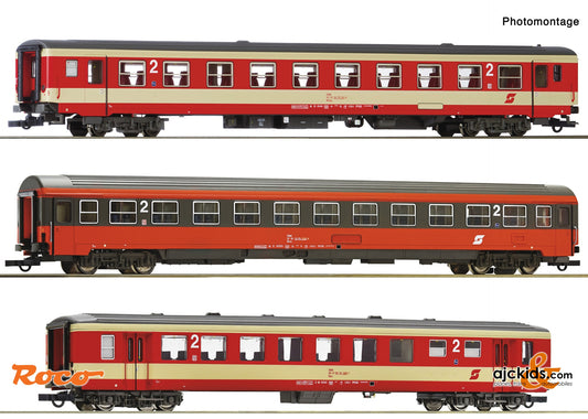 Roco 6200128 3 piece set (2): Express train "D 704", ÖBB