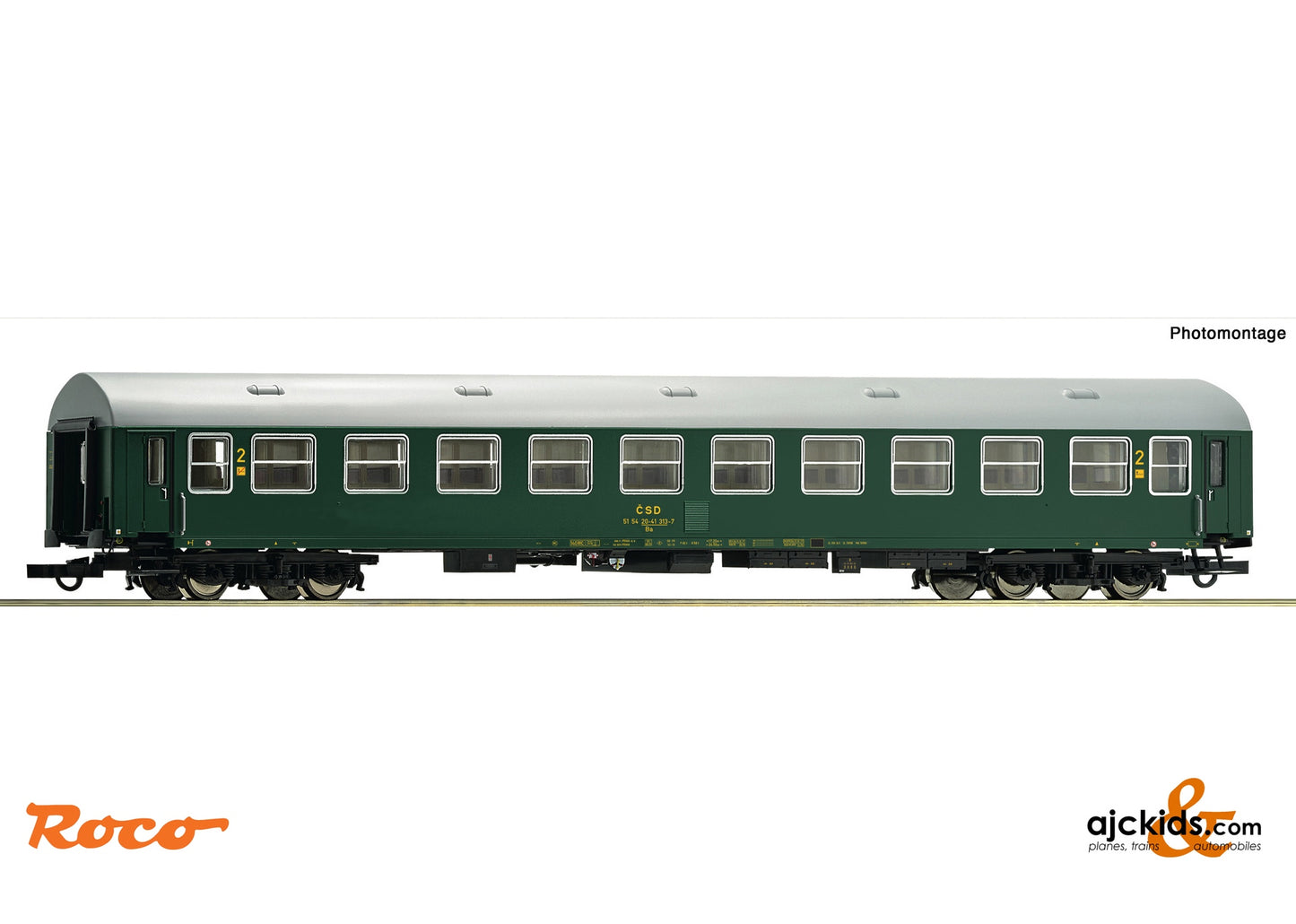 Roco 6200170 2nd class passenger coach, CSD