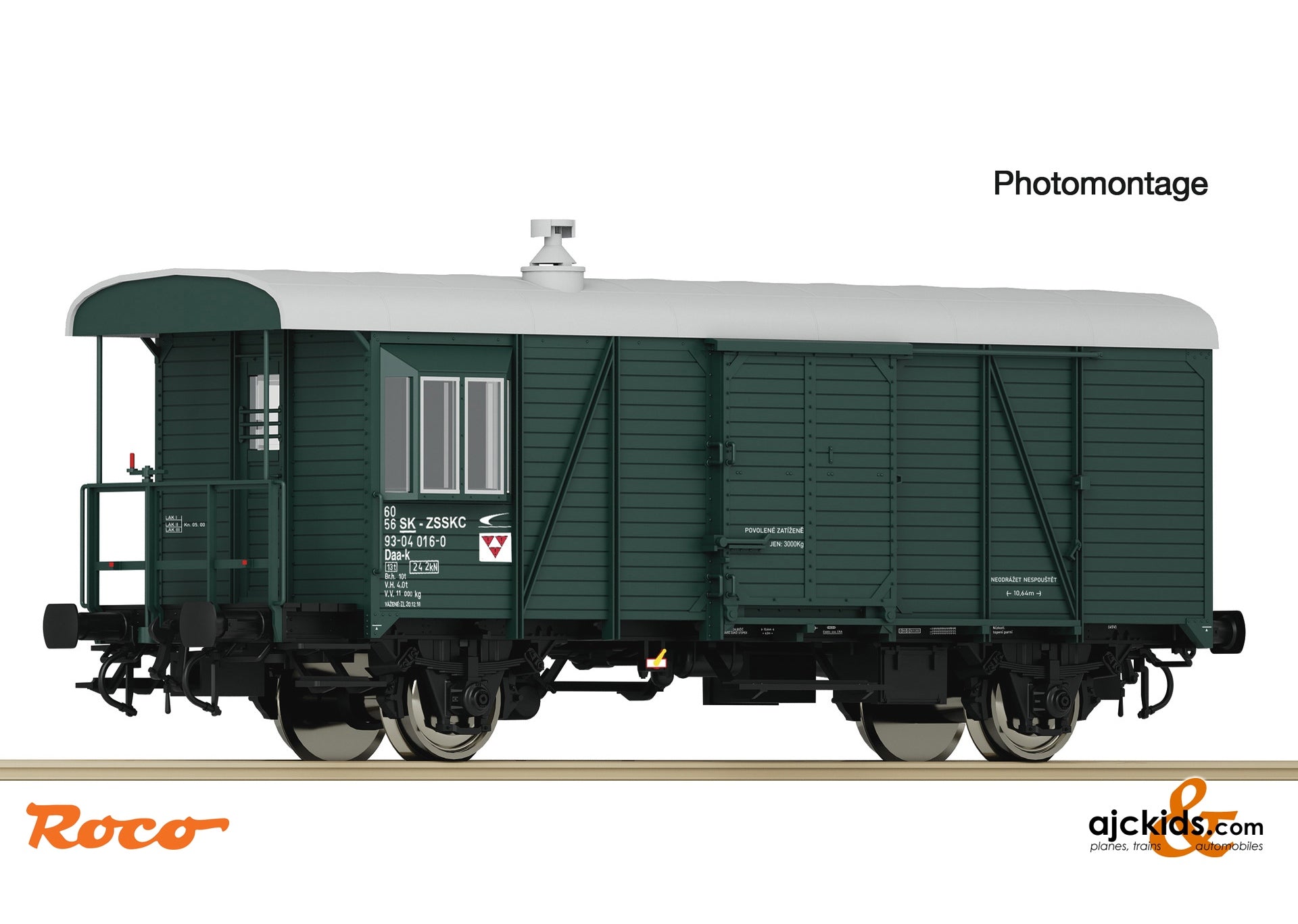 Roco 6200177 Goods train guard wagon, ZSSK Cargo