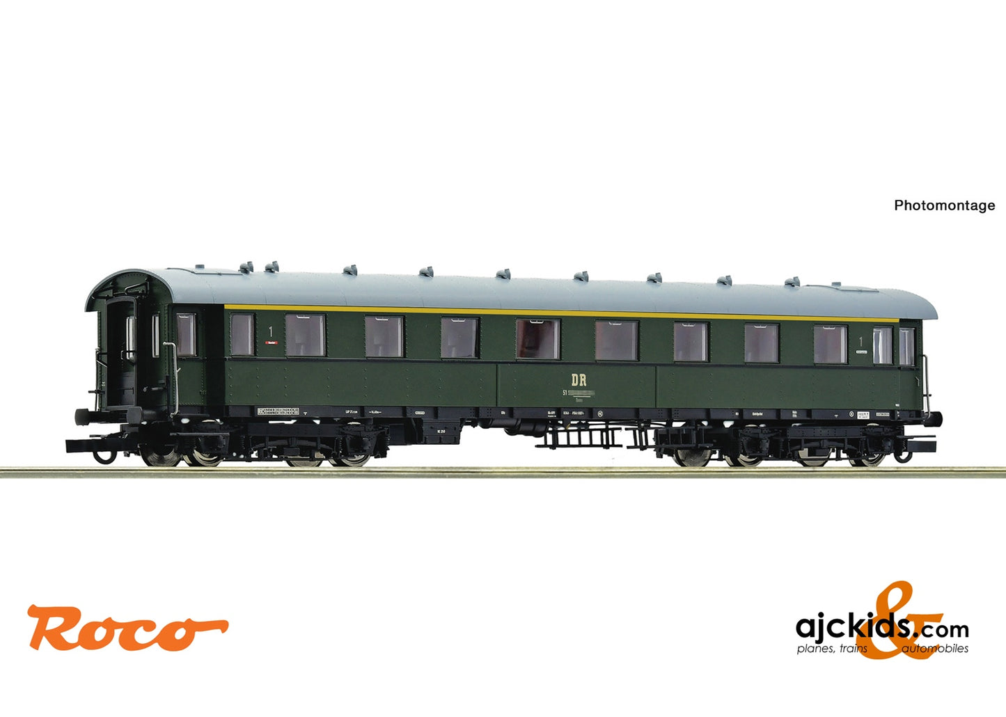 Roco 6200201 - 1st class standard express train coach, DR