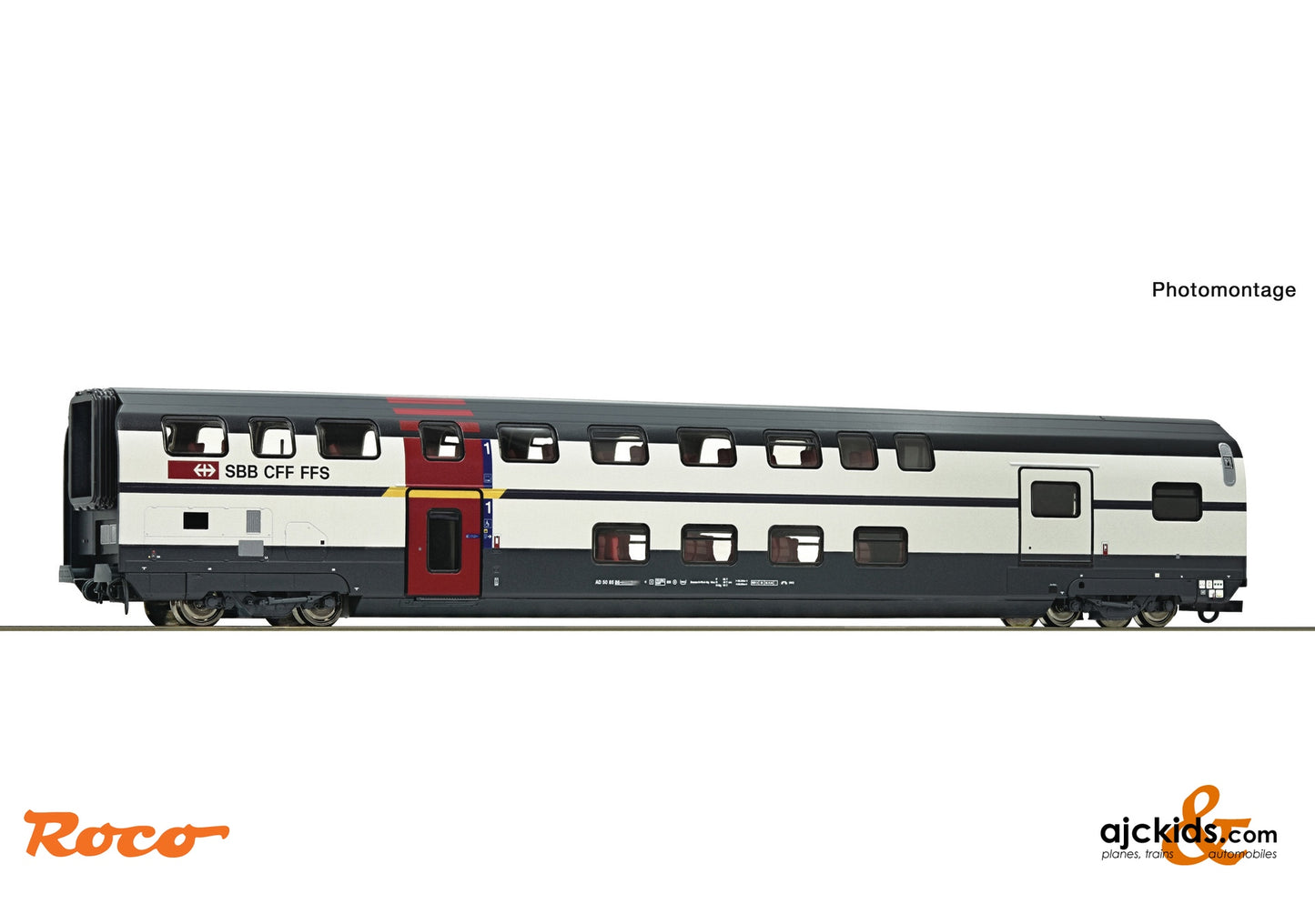 1st class double-deck coach luggage, SBB
