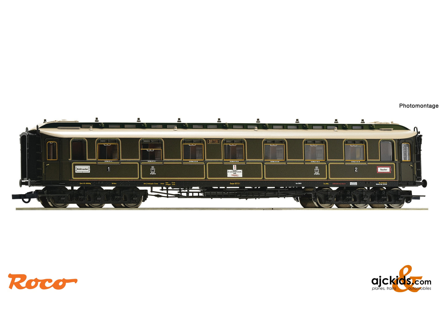 1st/2nd class express train coach, K.P.E.V.