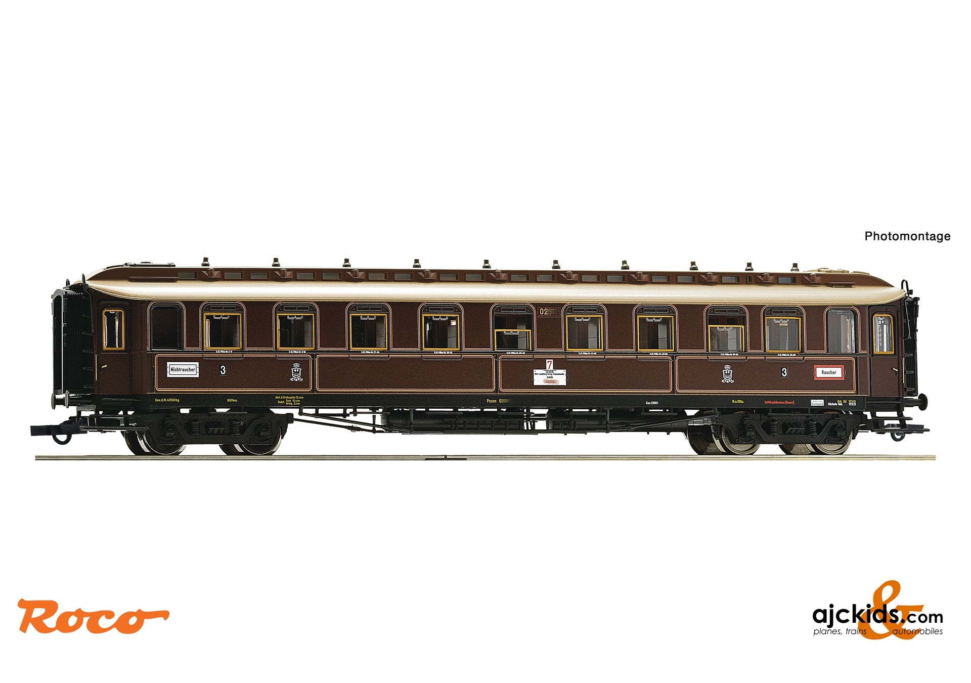 3rd class express train coach, K.P.E.V.