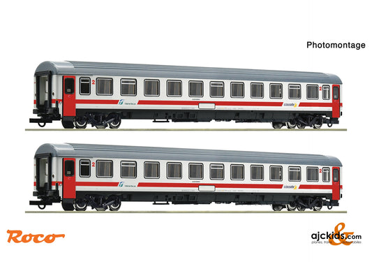 2 piece set: Eurofima coaches "IC Sun", FS