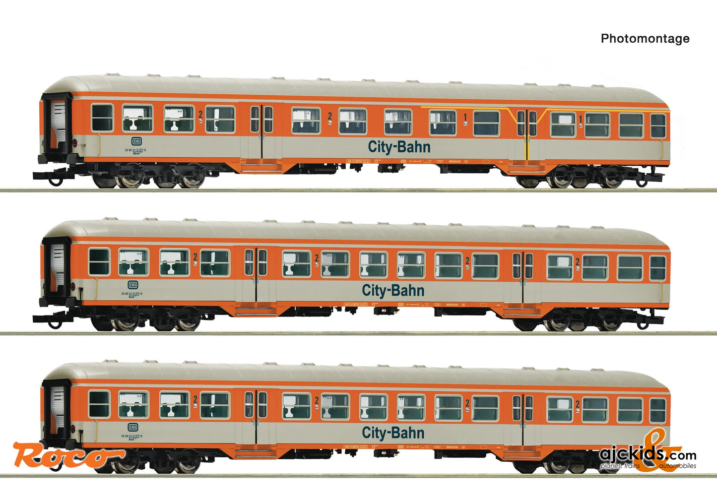 3-piece set: "City-Bahn", DB