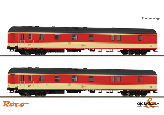 2 piece set: Mail coaches, ÖBB