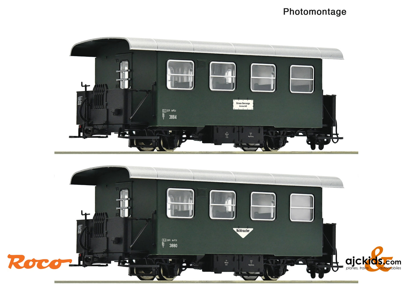 2 piece set: Narrow gauge coaches, ÖBB