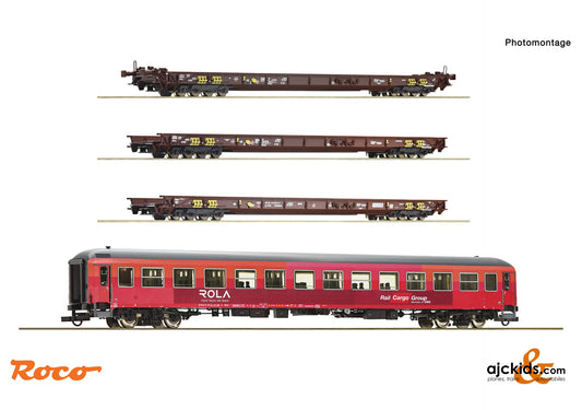 4 piece set: Rollende Landstraße, ÖBB