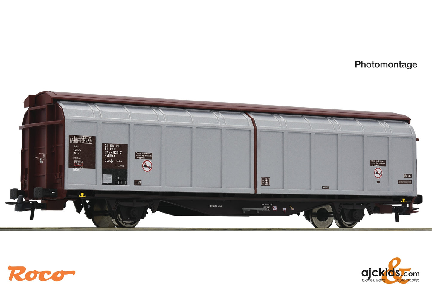 Roco 6600109 - Sliding wall wagon