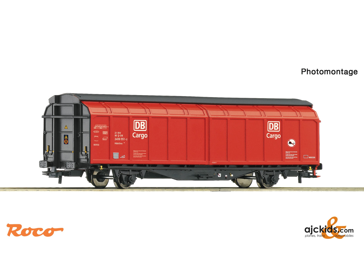 Roco 6600112 - Sliding wall wagon