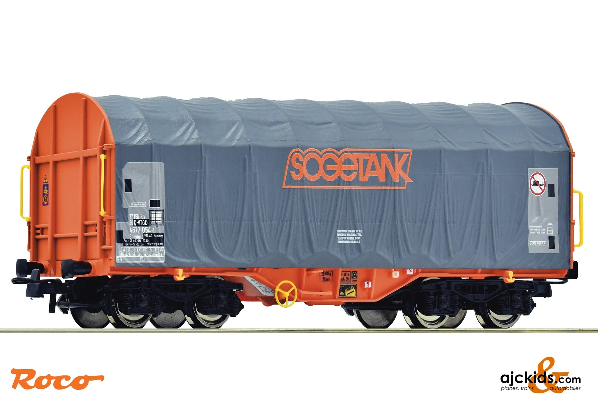 Slide tarpaulin wagon, Sogetank 