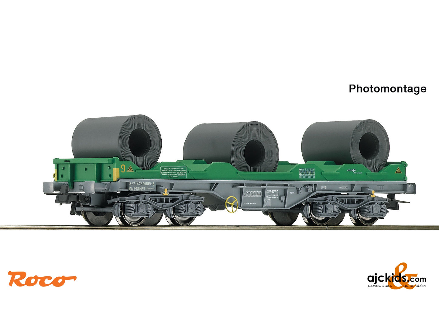 Coil transport wagon, RENFE 