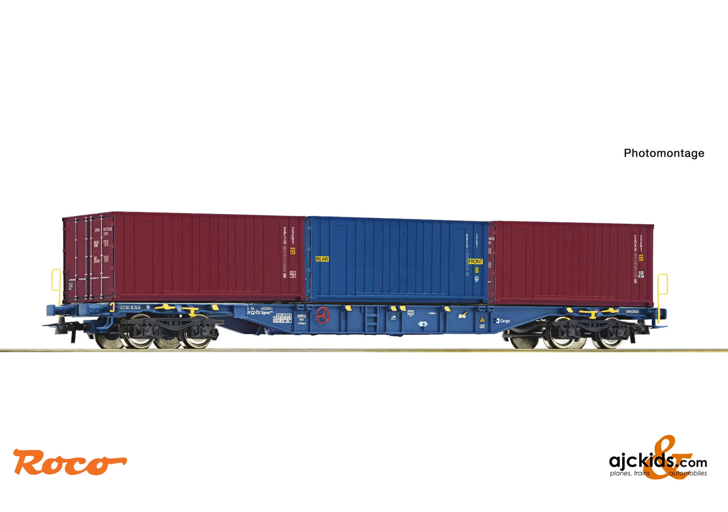 Container carrier wagon, CD coachgo 