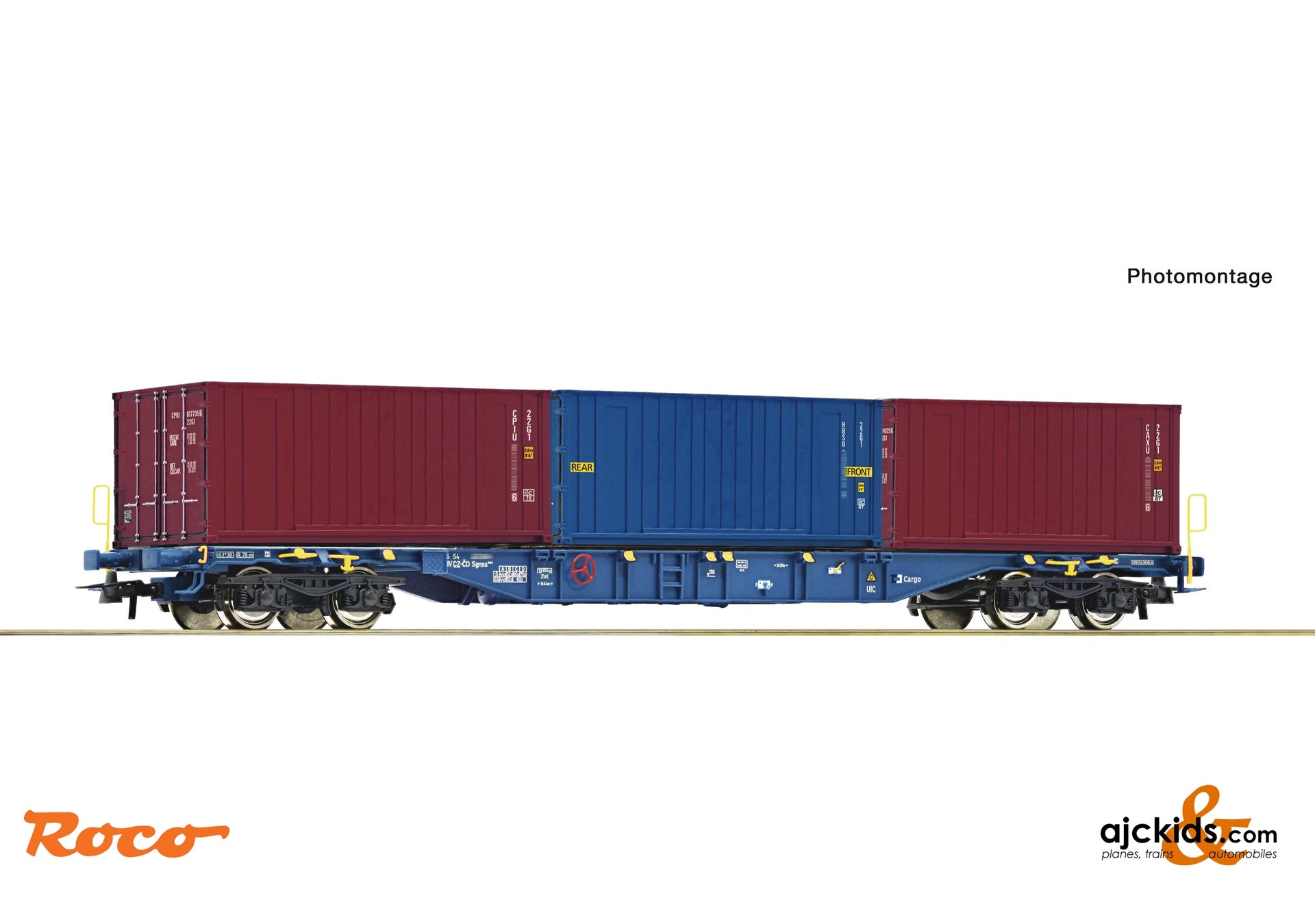 Container carrier wagon, CD coachgo 
