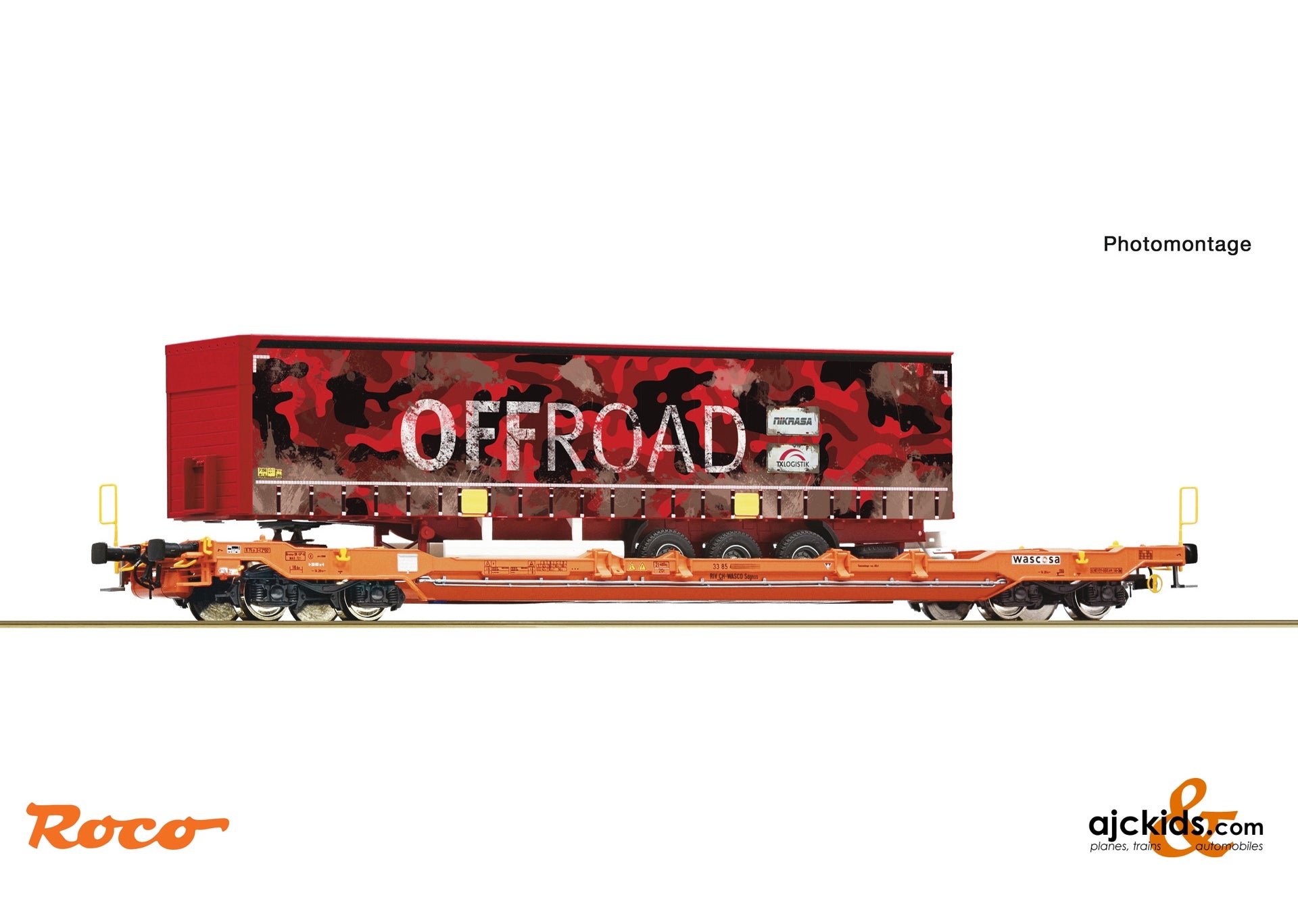 Roco 6600179 Pocket wagon T5, Wascosa – Ajckids