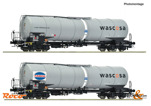 2 piece set: Tank wagons, Wascosa/Tamoil