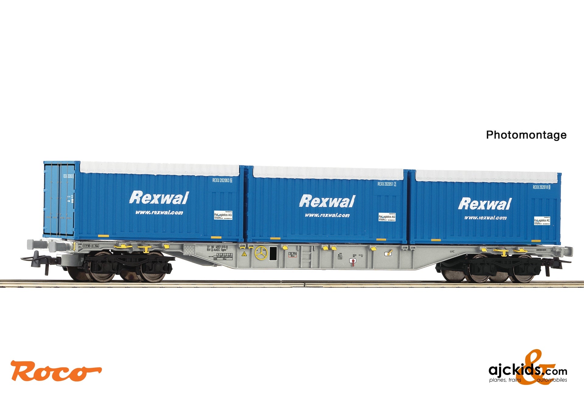 Container carrier wagon, AAE 