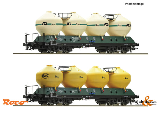 2 piece set: Silo wagons, CSD