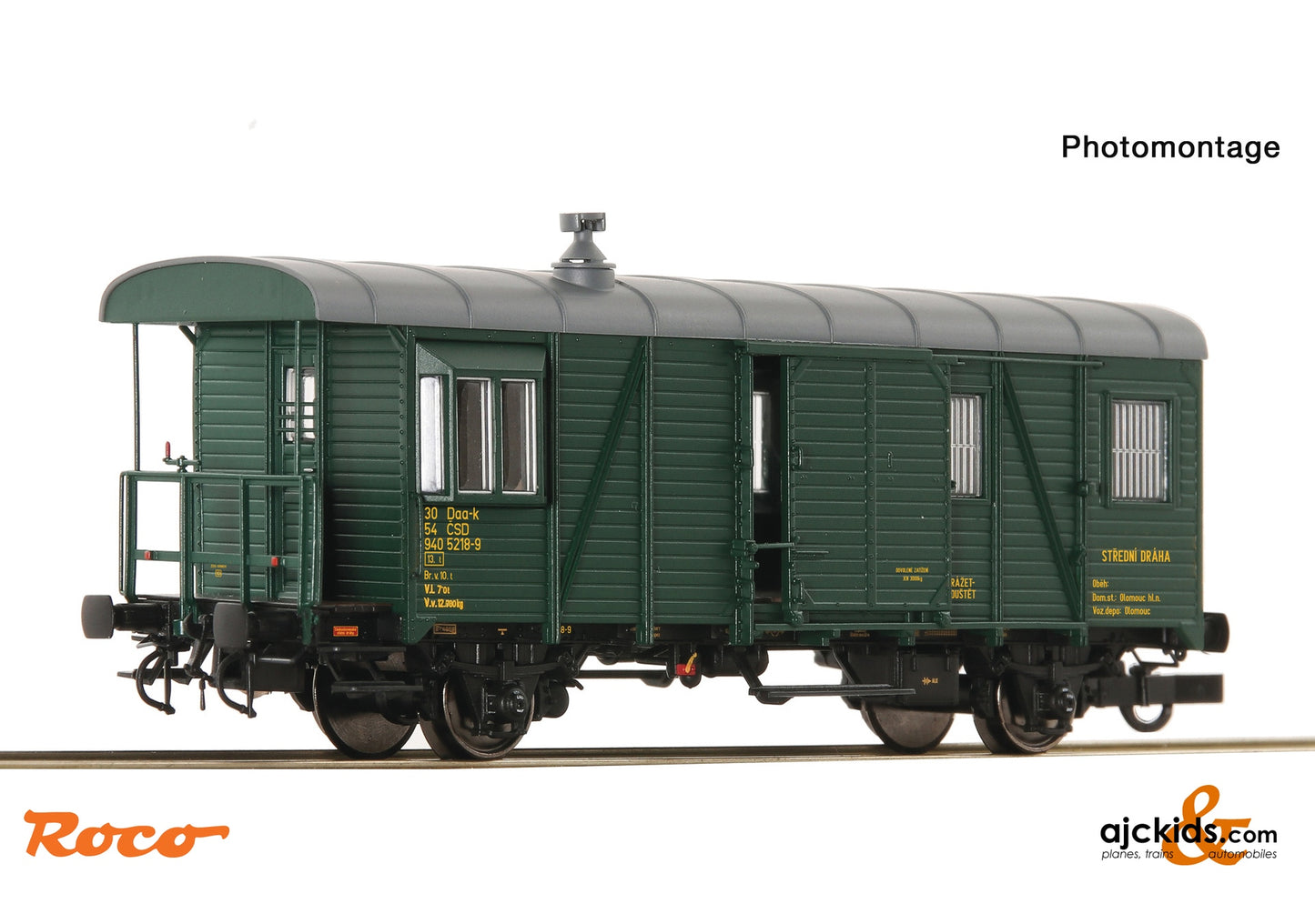 Guard's van for goods trains CSD 
