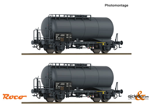 2 piece set: Tank wagons, DR