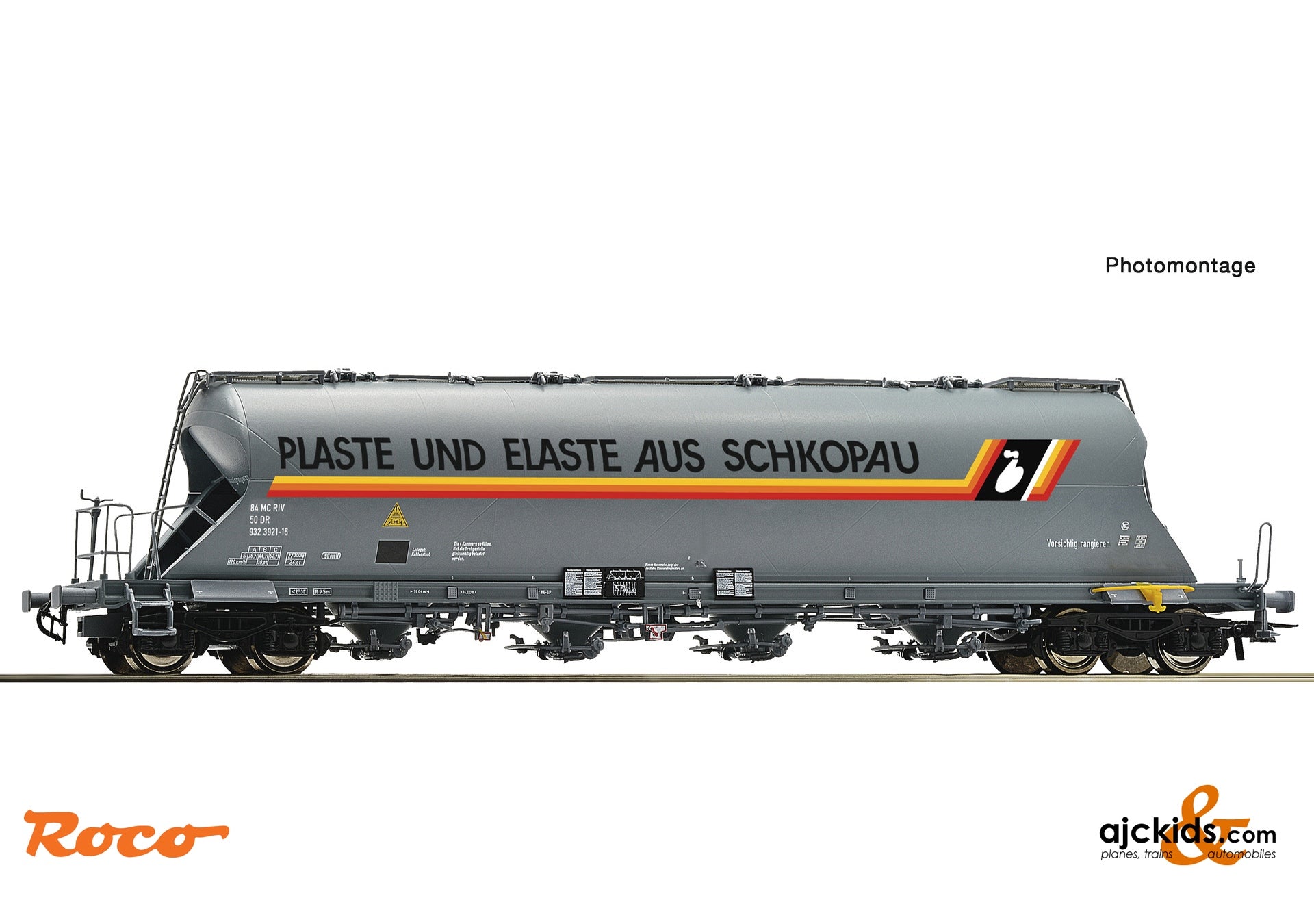 Dust silo wagon, DR 