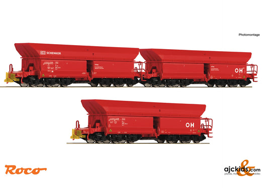 3 piece set (1): Ore wagons, DB AG