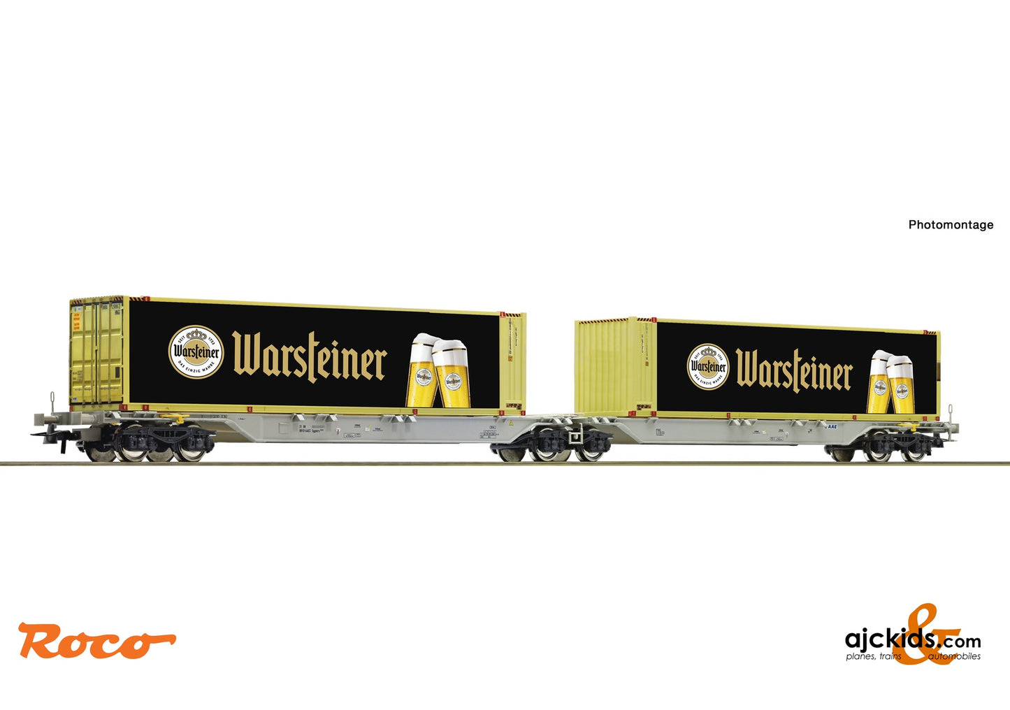 Double container wagon 