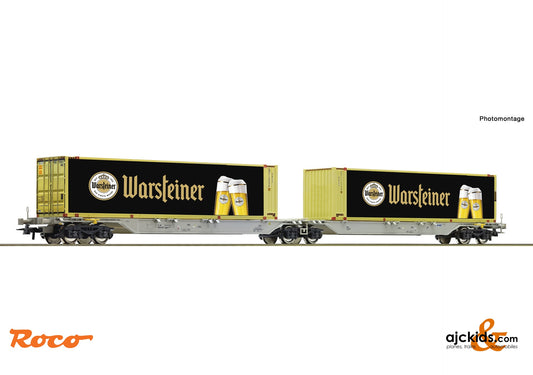 Double container wagon 