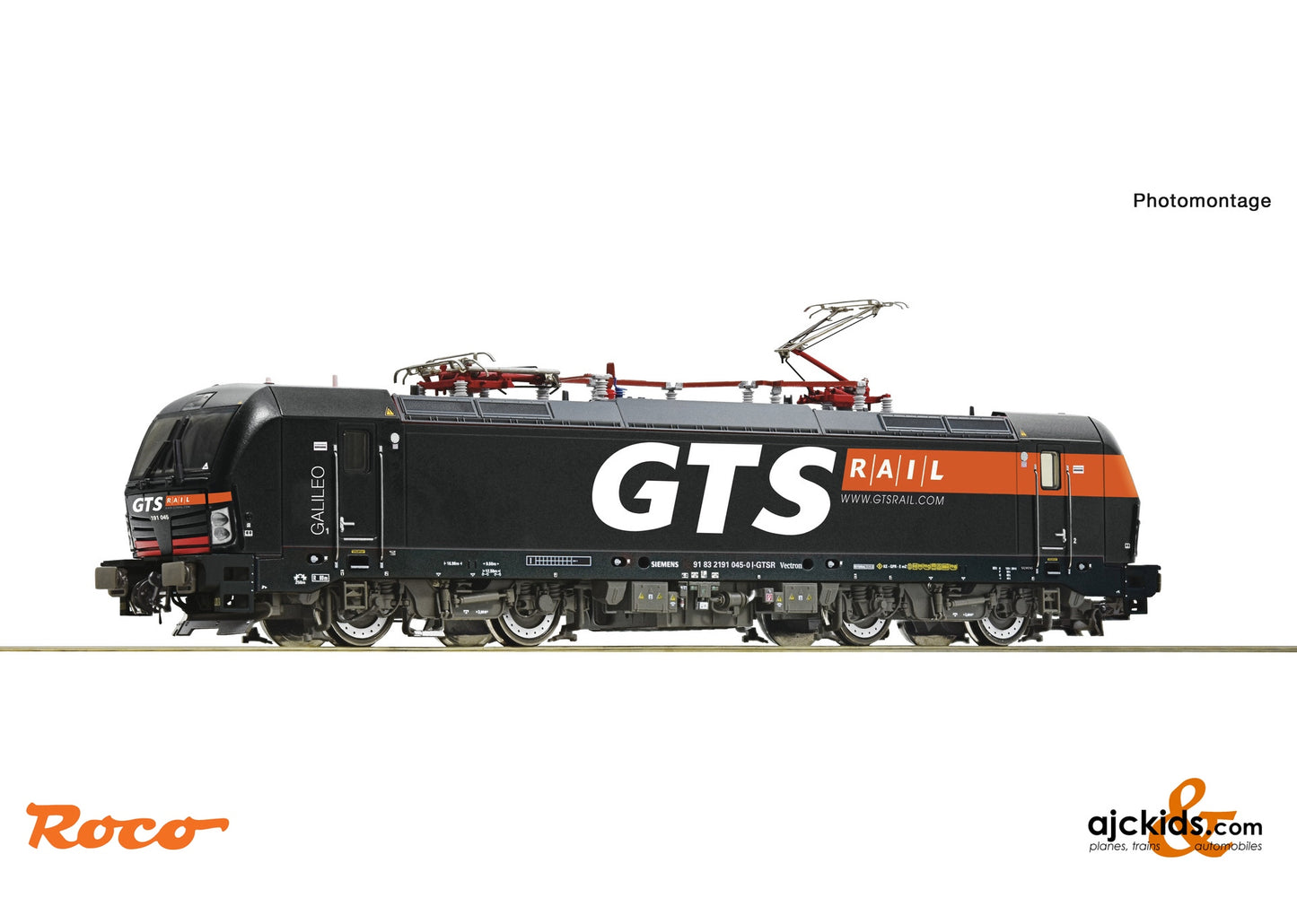 Roco 70323 Electric locomotive BR 191, GTS Rail