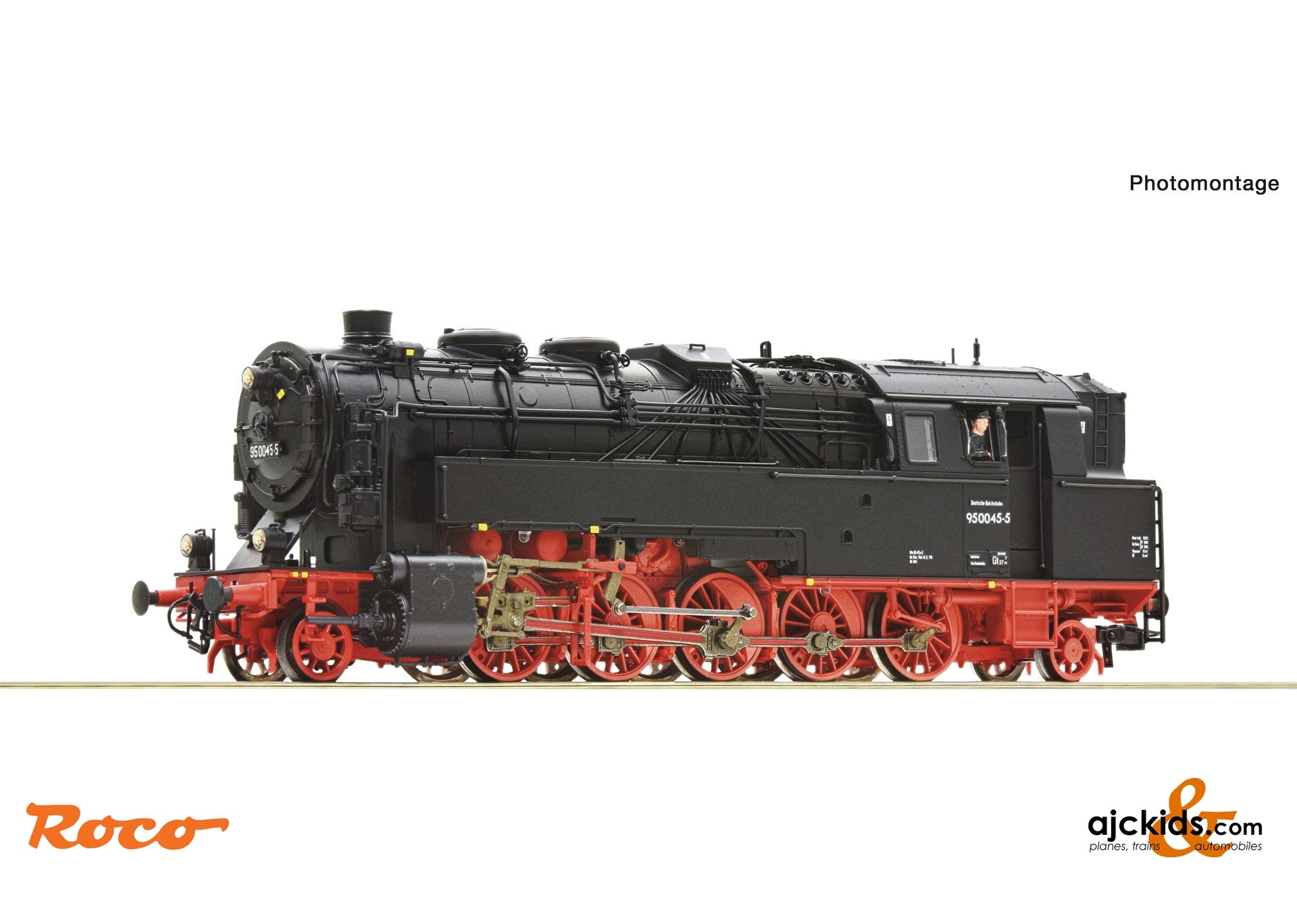 Roco 7100008 Steam locomotive 95 0045-5, DR – Ajckids