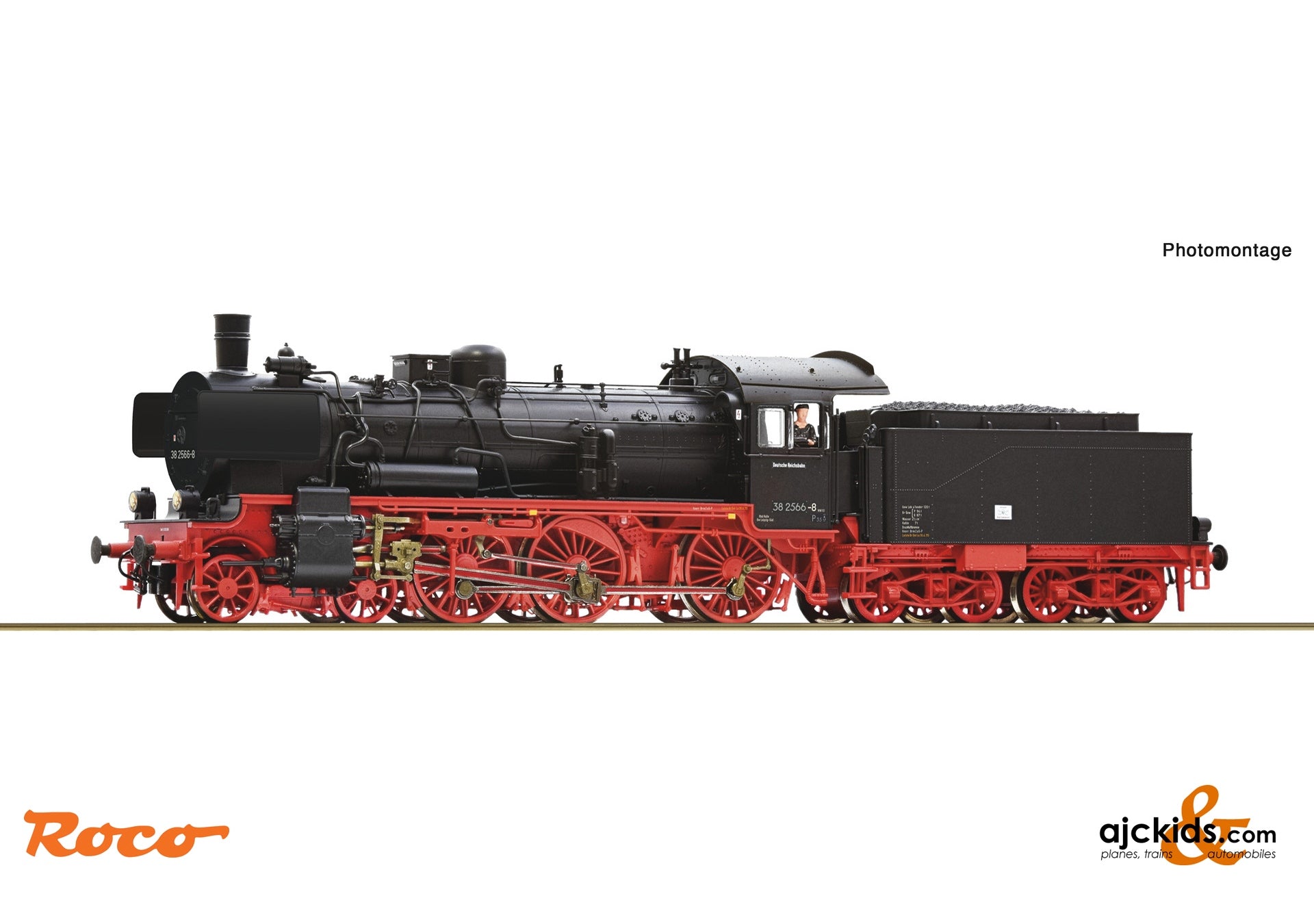 Steam locomotive 38 2566-8