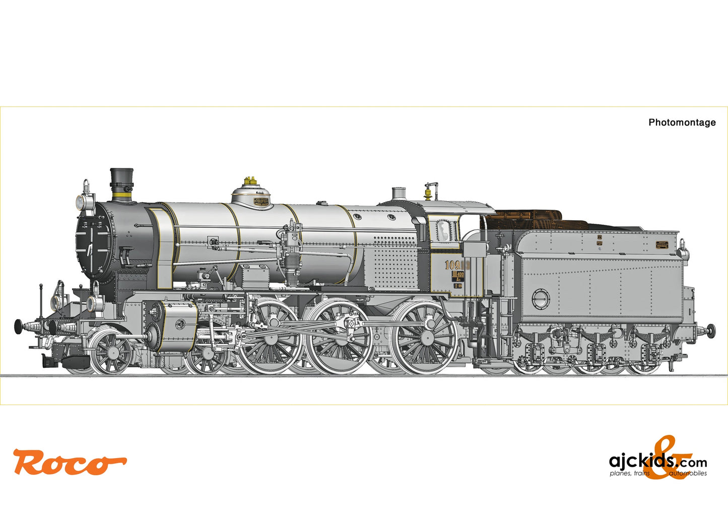 Steam locomotive Rh 109