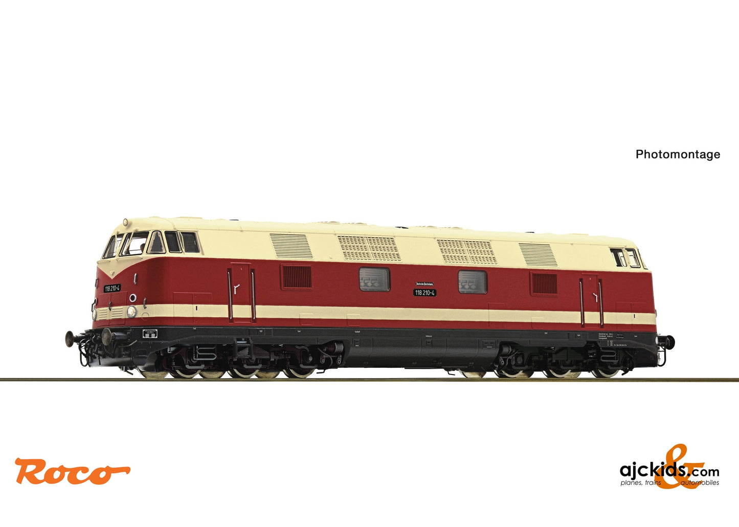 Roco 7300060 Diesel locomotive 118 210-4, DR