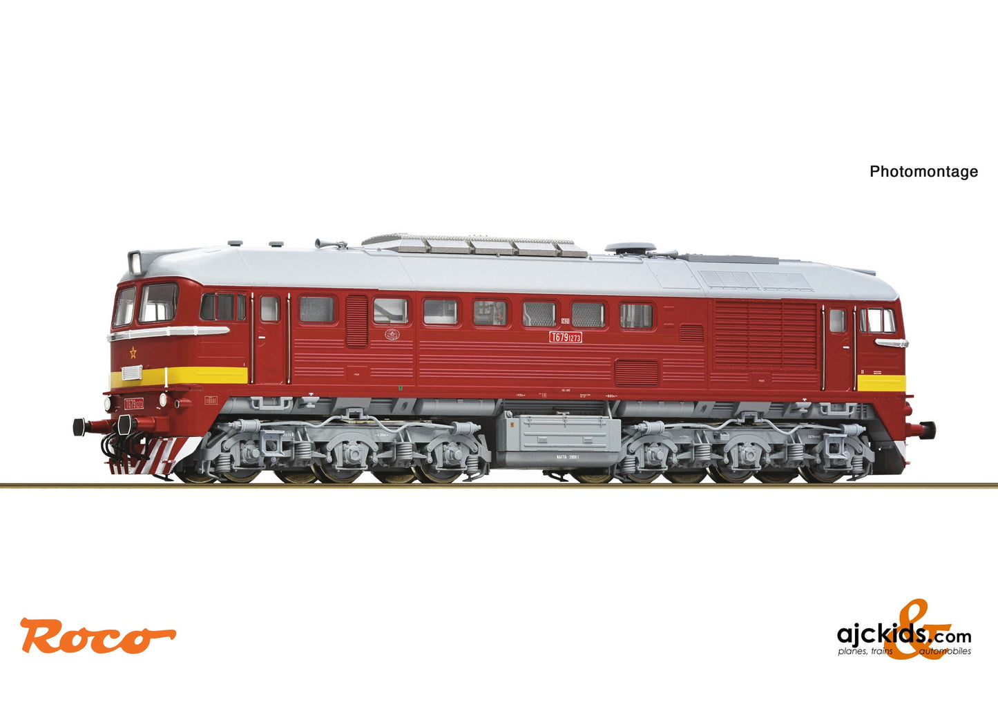 Roco 7300061 Diesel locomotive T 679.1, CSD