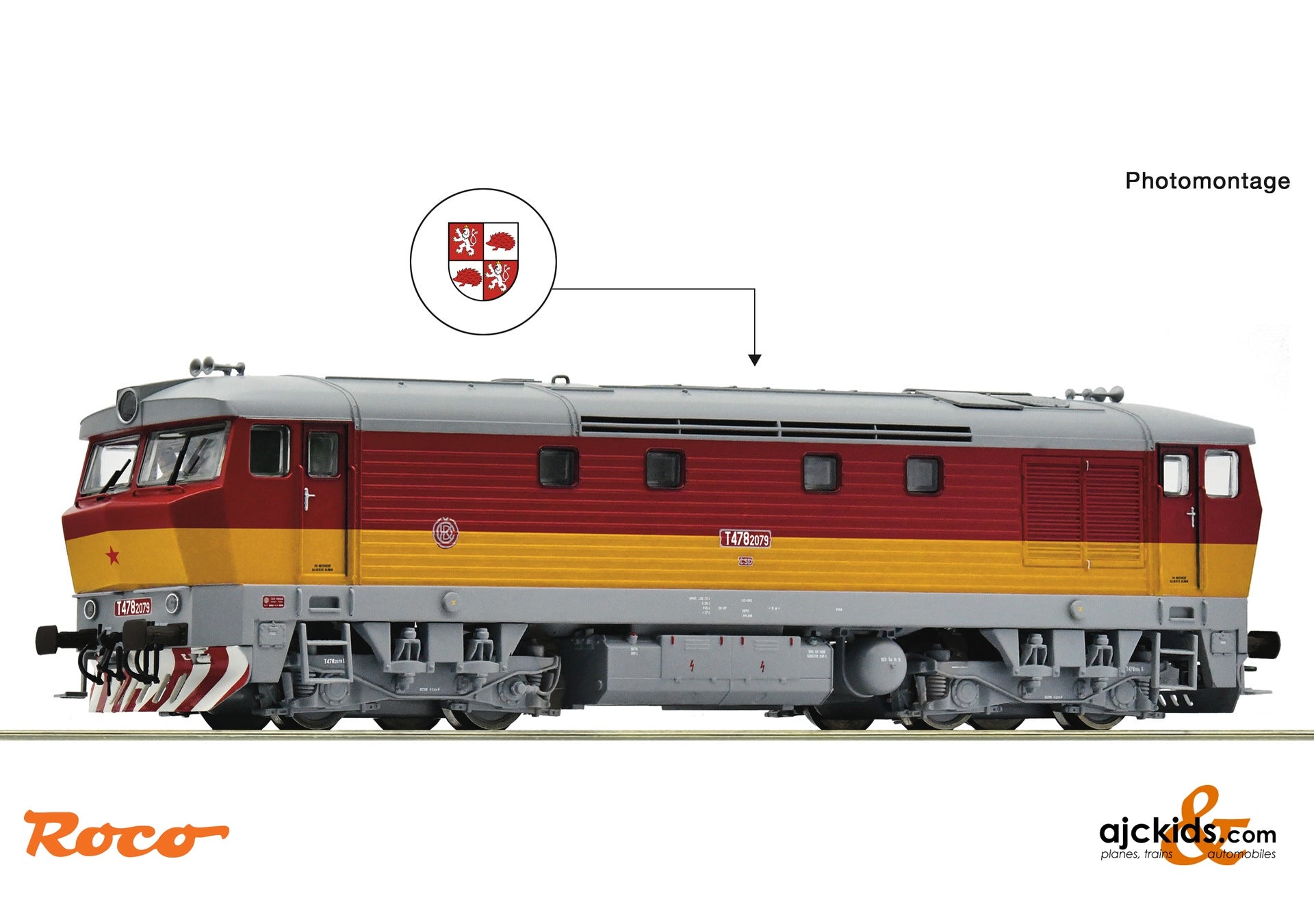 Diesel locomotive T 478 2079
