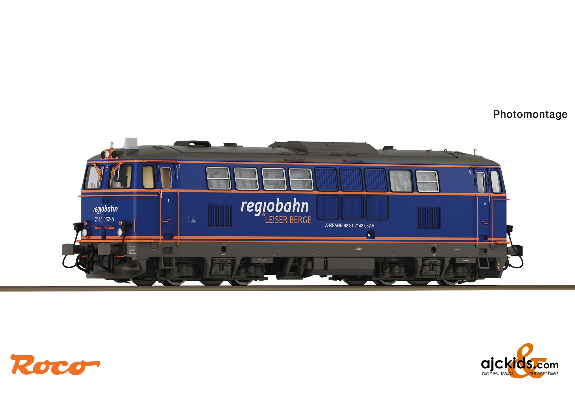 Diesel locomotive 2143 062-5